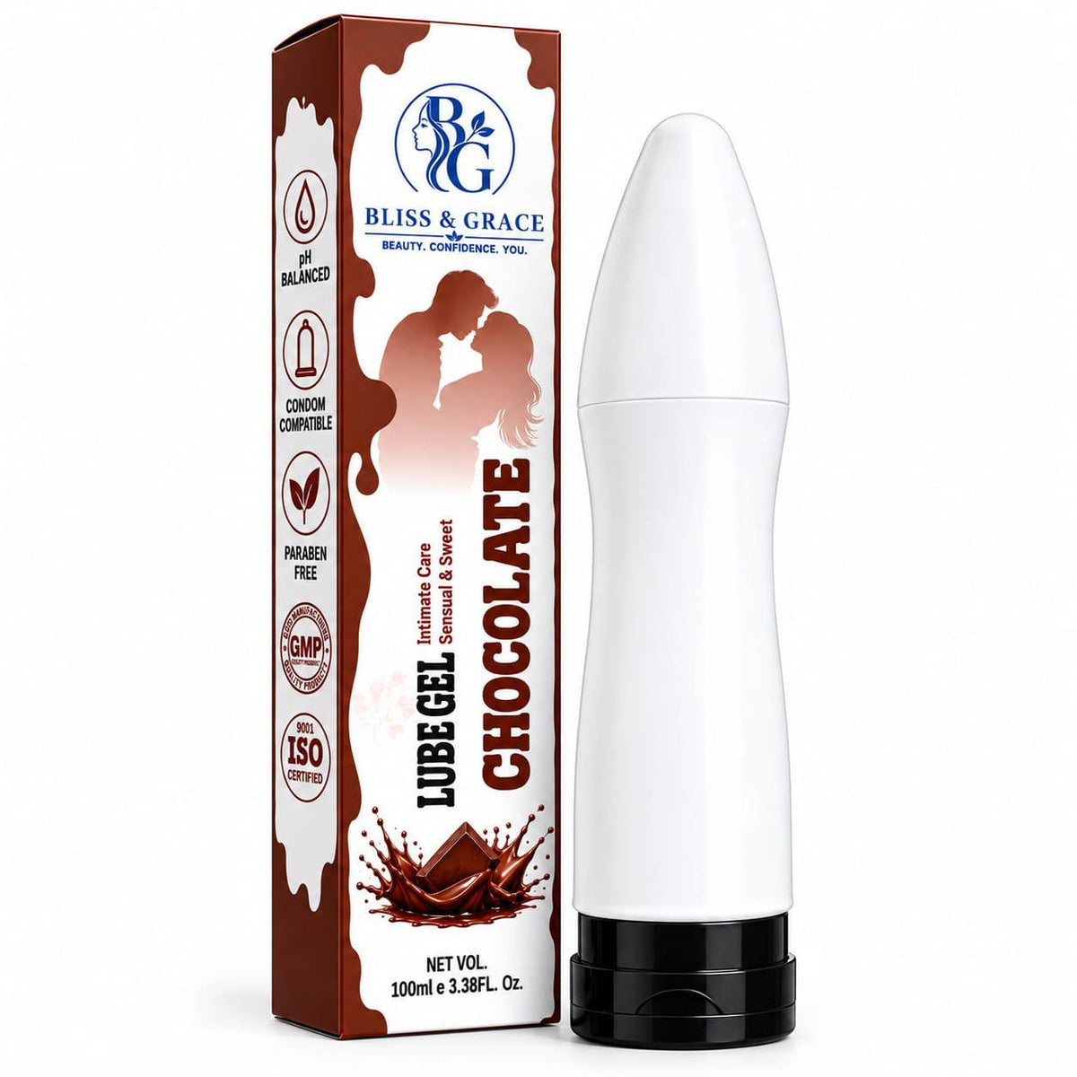 Bliss & Grace™ chocolate Smooth Lubricant Gel