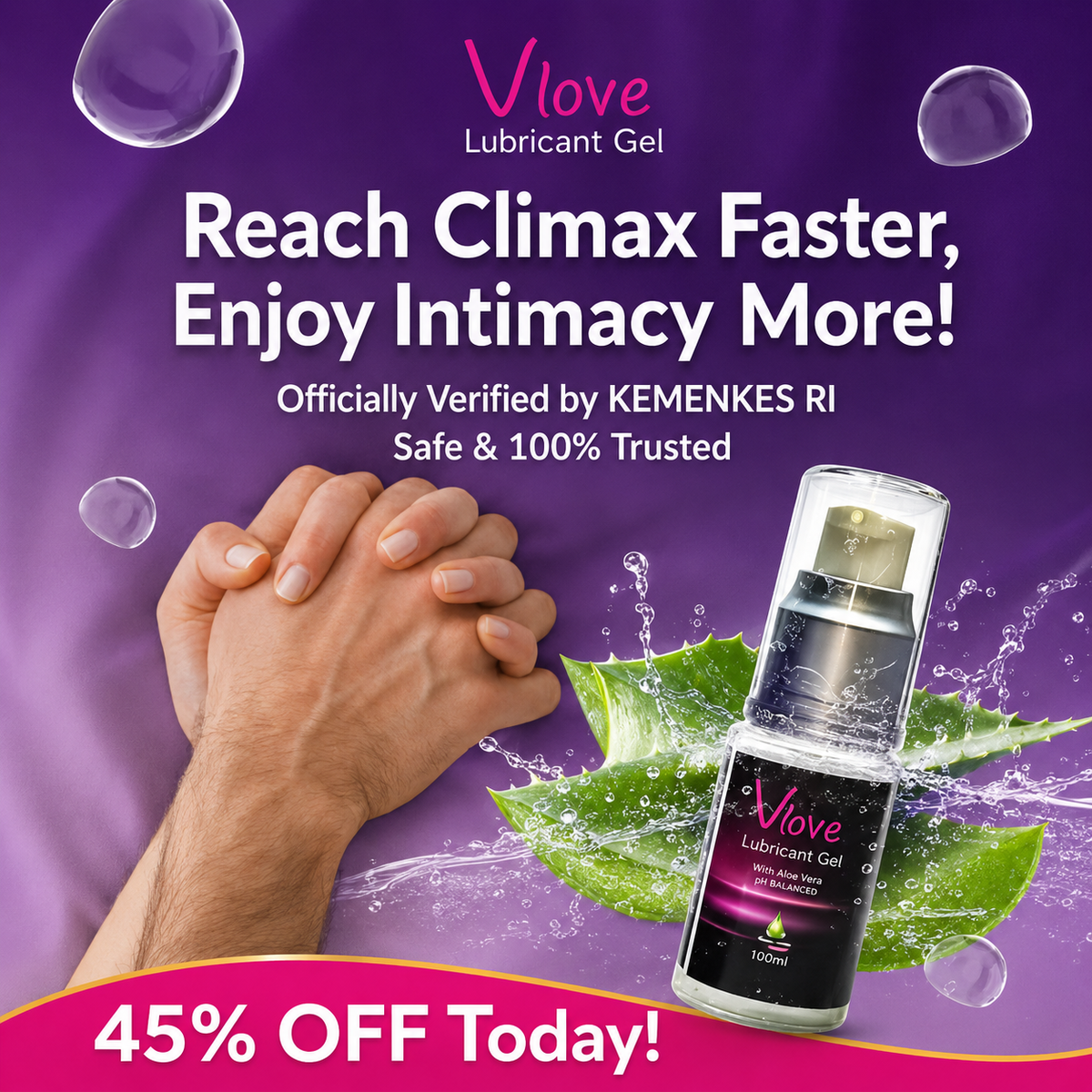 Bliss & Grace™ V-love Lubricant gel