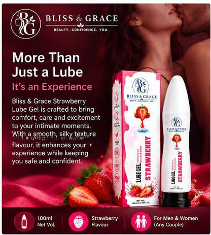 Bliss & Grace™ Strawberry Smooth Lubricant Gel
