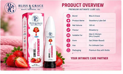 Bliss & Grace™ Strawberry Smooth Lubricant Gel