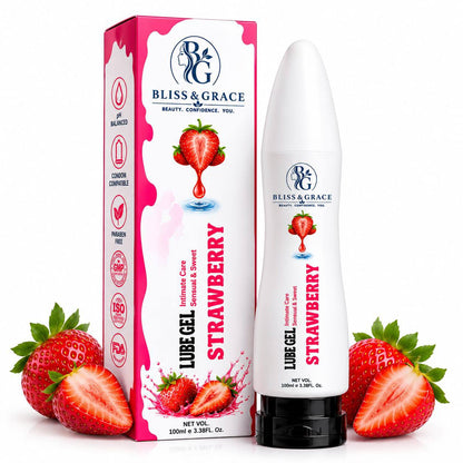 Bliss & Grace™ Strawberry Smooth Lubricant Gel